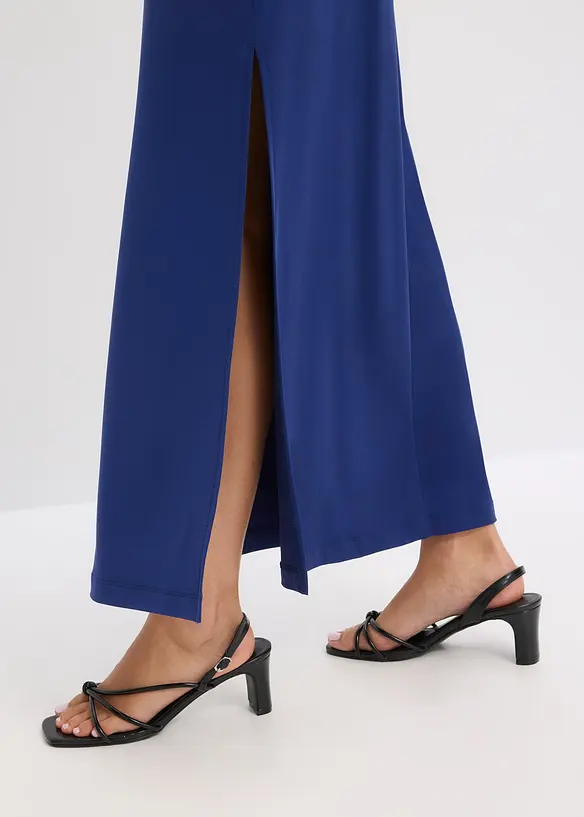 Jersey jurk met pailletten, bonprix