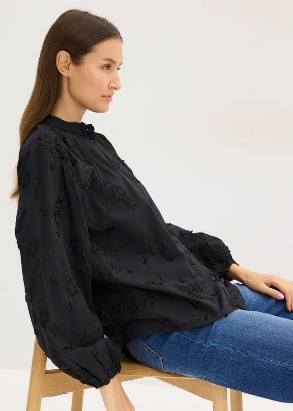 Blouse van puur katoen, bonprix