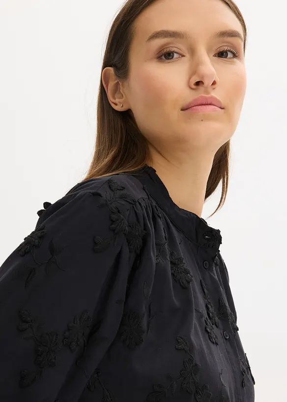 Blouse van puur katoen, bonprix