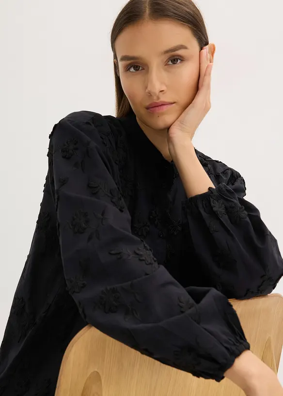 Blouse van puur katoen, bonprix