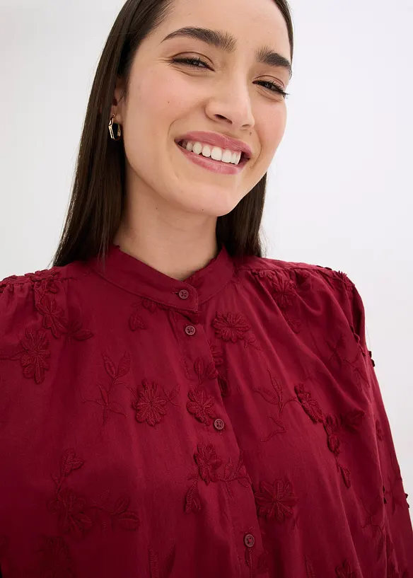 Blouse van puur katoen, bonprix