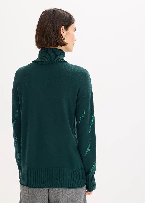 Oversized trui in een zachte viscosemix, bonprix