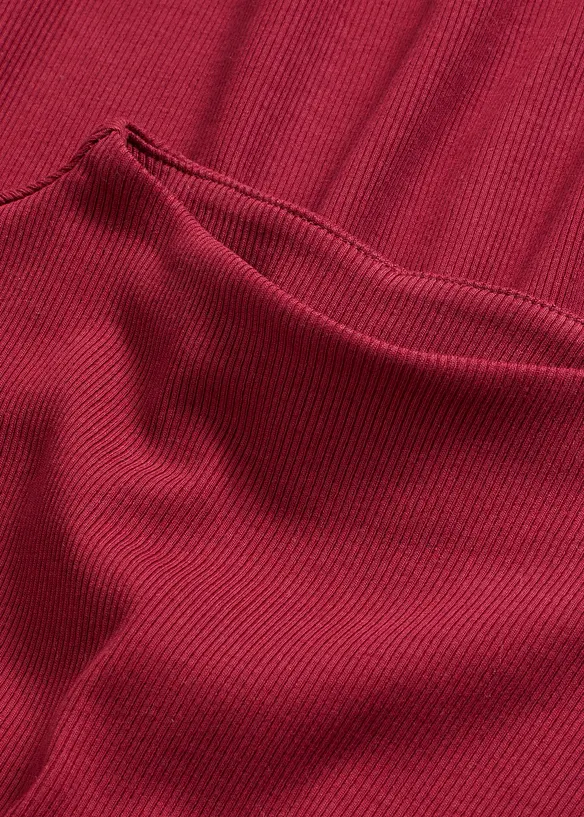 Geribde longsleeve, bonprix