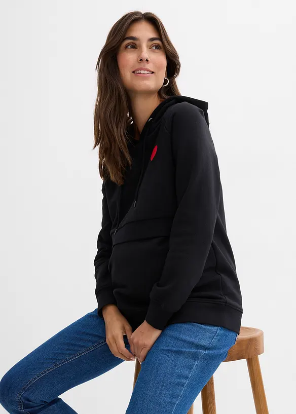 Zwangerschaps sweatshirt van biologisch katoen, bonprix