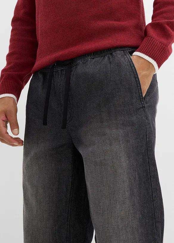 Regular fit thermo instapjeans, straight, bonprix