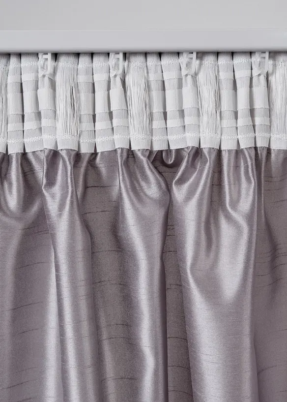 Gordijn met zacht glanseffect, ook en in extra lang (1 stuk), bonprix