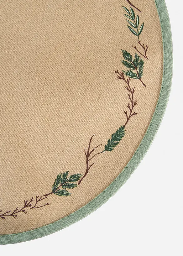 Placemats van biologisch katoen (set van 2), bonprix