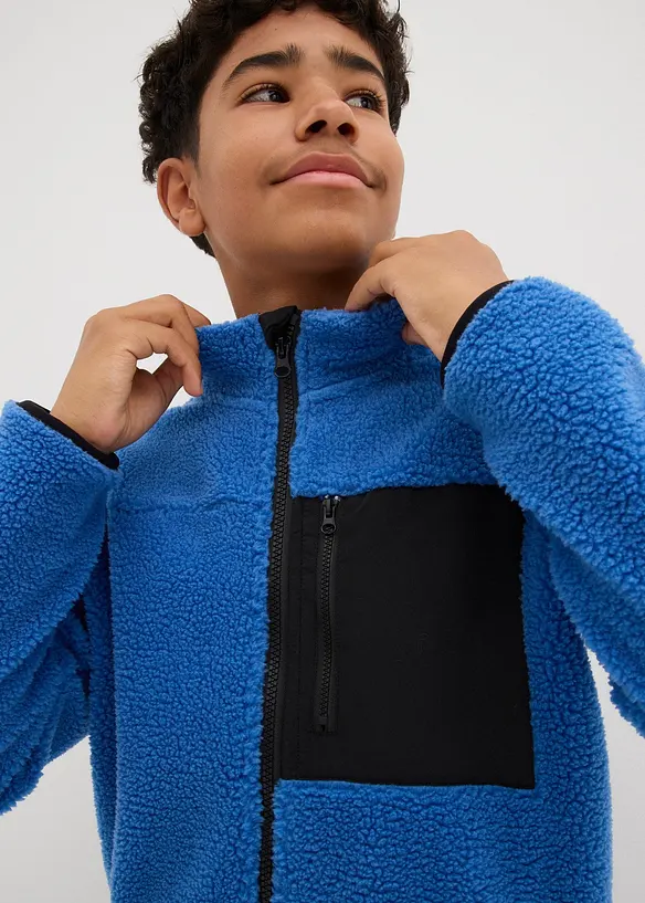 Teddy fleece vest, bonprix