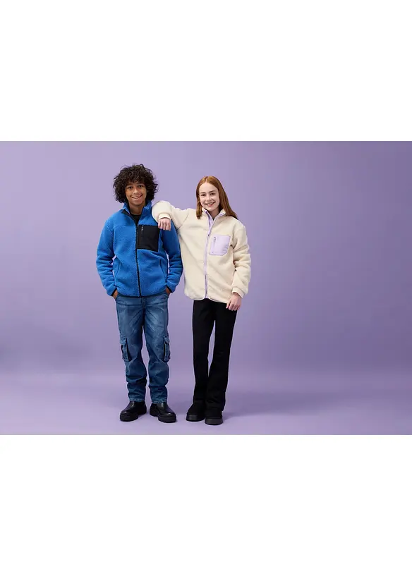 Teddy fleece vest, bonprix