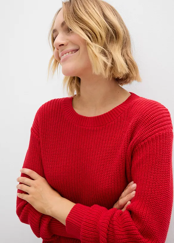 Trui met blouse-inzet, bonprix