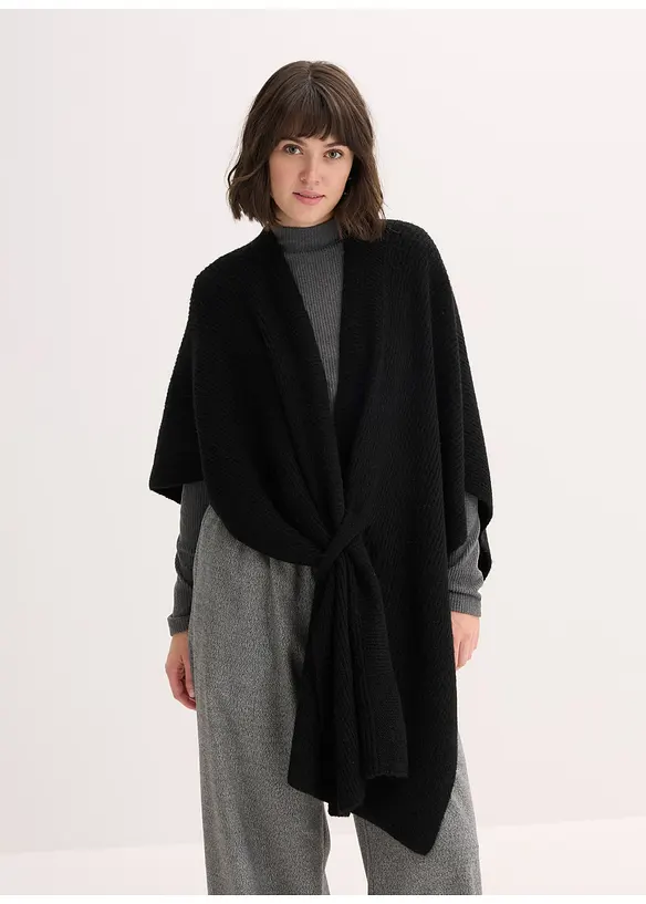 Poncho sjaal, bonprix