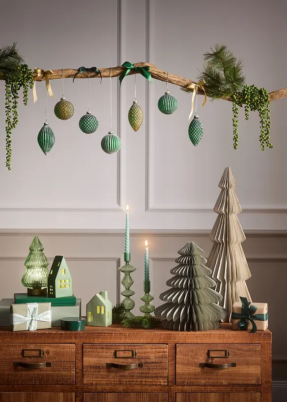 Decoratieve papieren bomen (2-dlg. set), bonprix