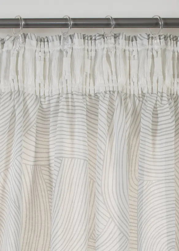 Gordijn van duurzaam materiaal (1 stuk), bonprix