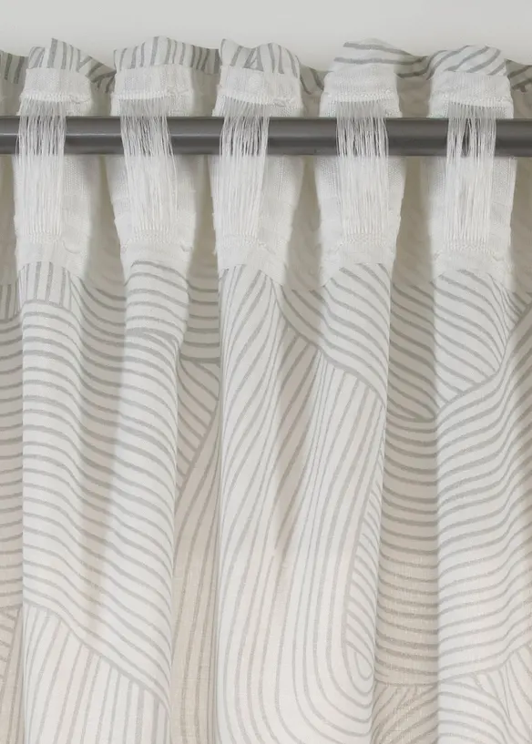 Gordijn van duurzaam materiaal (1 stuk), bonprix