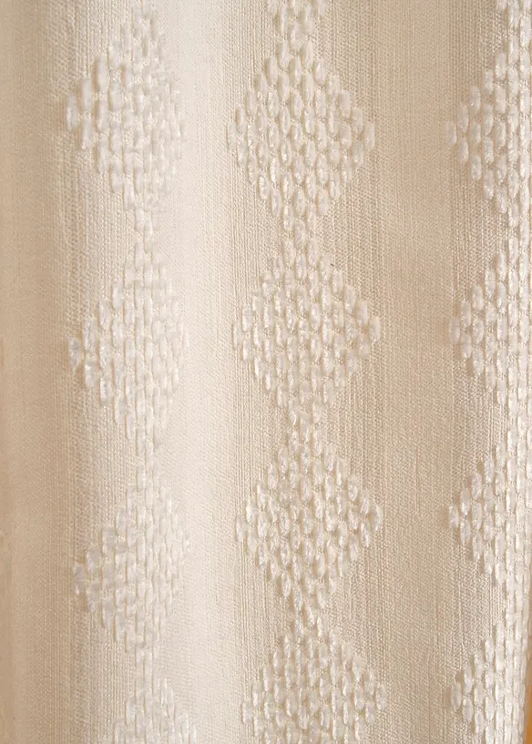 Ondoorzichtig gordijn van zacht chenille (1 stuk), bonprix