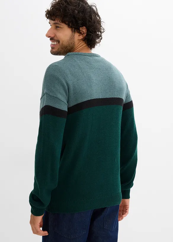 Trui met ronde hals, bonprix