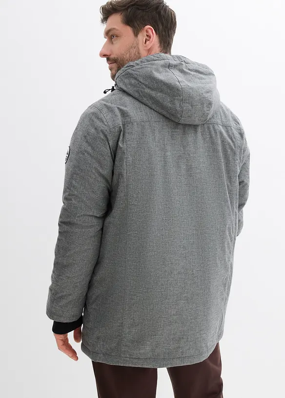 Waterdichte outdoor parka met teddy fleece, bonprix
