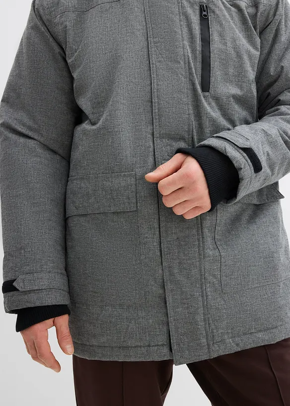 Waterdichte outdoor parka met teddy fleece, bonprix