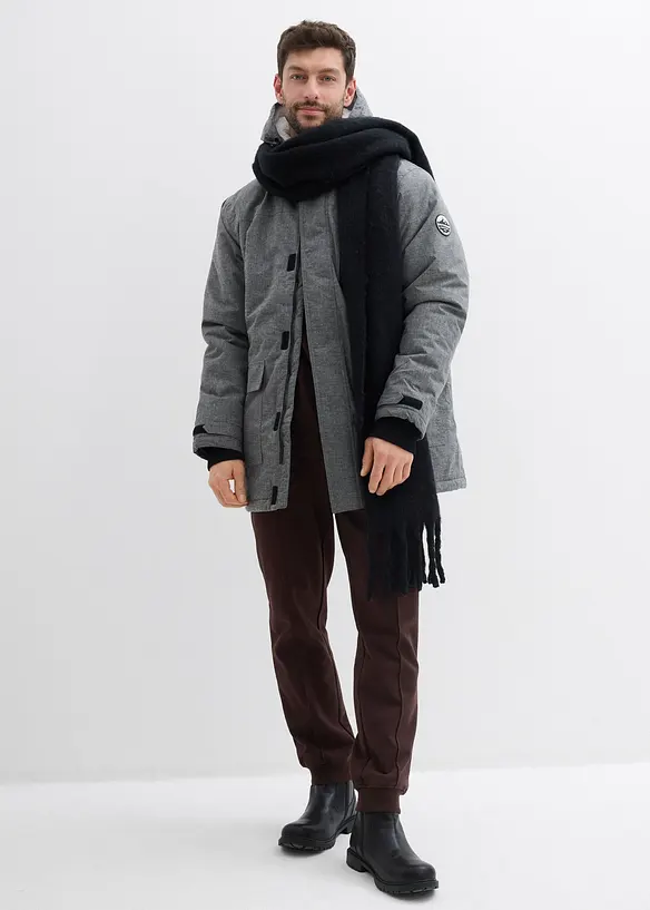 Waterdichte outdoor parka met teddy fleece, bonprix