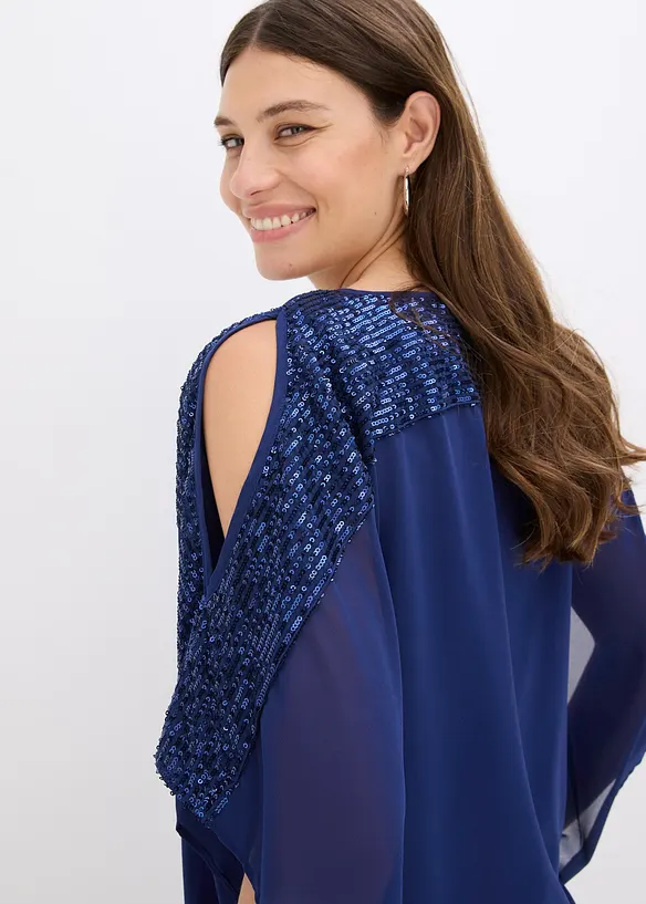 Tuniek met pailletten, bonprix