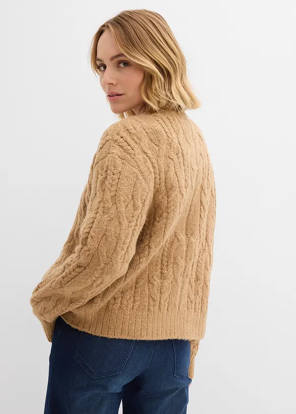 Grof gebreid vest, bonprix
