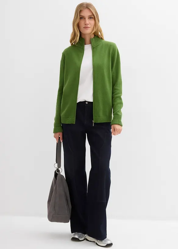 Vest van biologisch katoen, bonprix