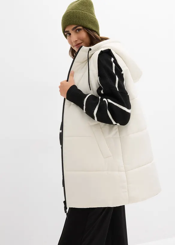 4-in-1 zwangerschaps bodywarmer met draaginzetstuk, bonprix