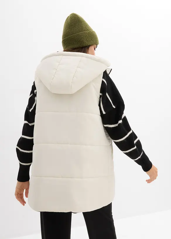 4-in-1 zwangerschaps bodywarmer met draaginzetstuk, bonprix