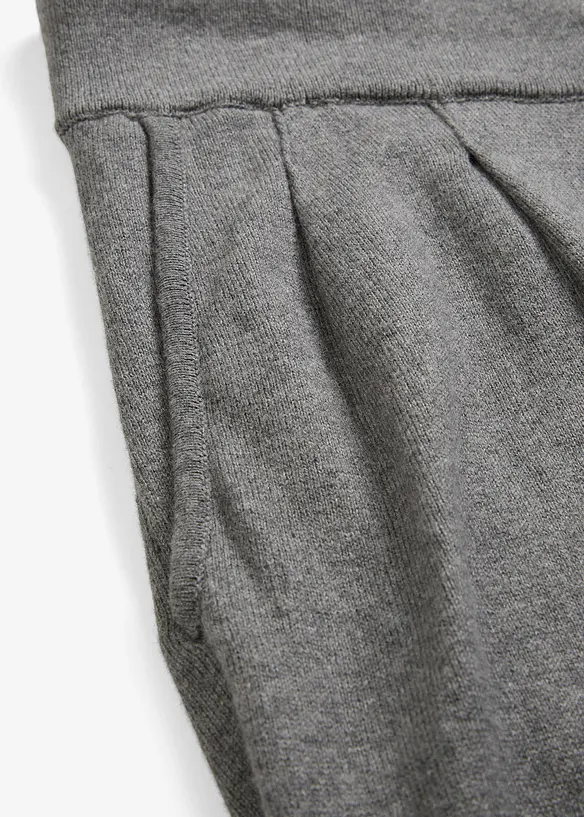 Broek van een zachte kasjmiermix, bonprix