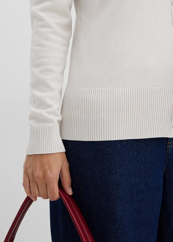 Basic vest met knoopsluiting, bonprix