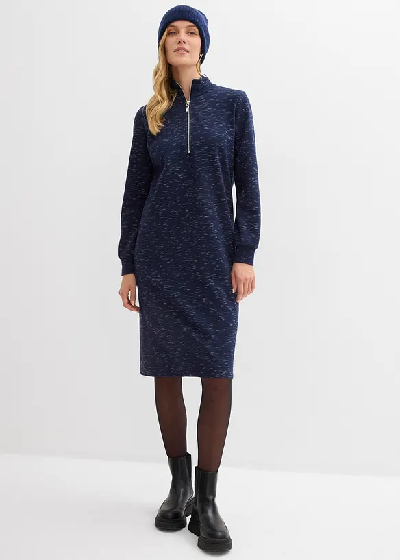 Sweatjurk met schipperskraag, bonprix