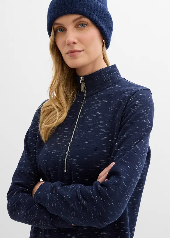 Sweatjurk met schipperskraag, bonprix