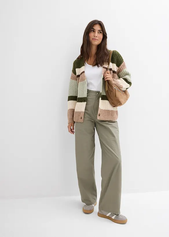 Grof gebreide trui met kleurverloop, bonprix