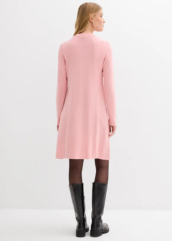 Gebreide jurk in A-lijn, bonprix