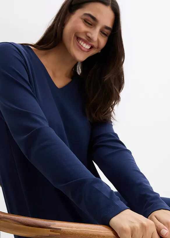 Jurk in een soepele viscosemix, bonprix