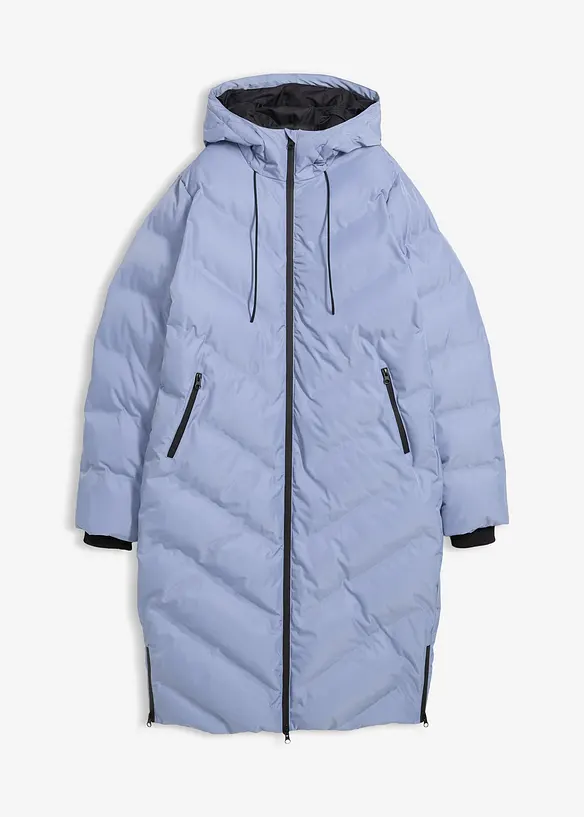 Lange gewatteerde jas, bonprix