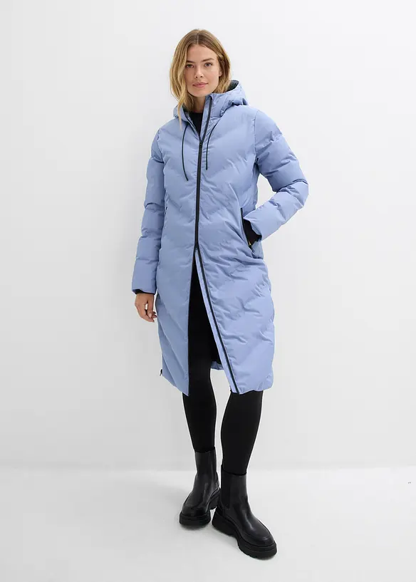 Lange gewatteerde jas, bonprix