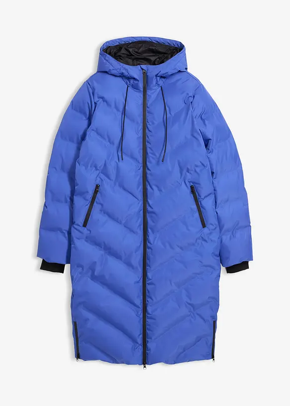 Lange gewatteerde jas, bonprix