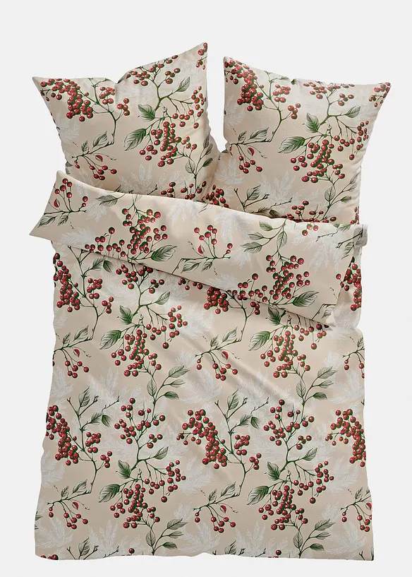 Dekbedovertrek met lijsterbes, bonprix
