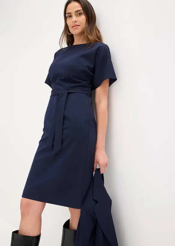 Kokerjurk met wijde mouwen, bonprix