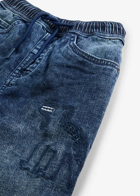 Thermo instapjeans met jersey voering, regular fit, bonprix