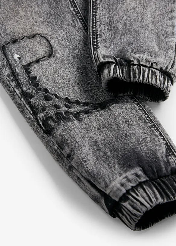 Thermo instapjeans met jersey voering, regular fit, bonprix