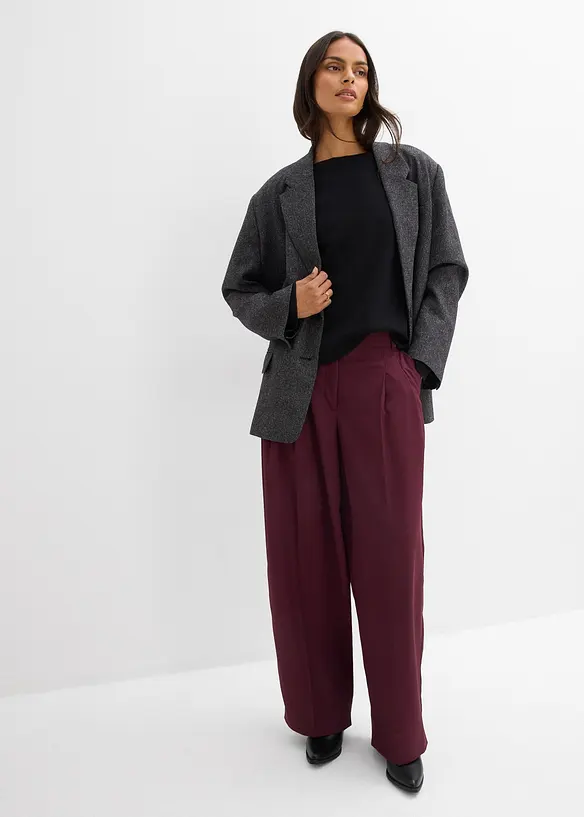 Geribde longsleeve, bonprix