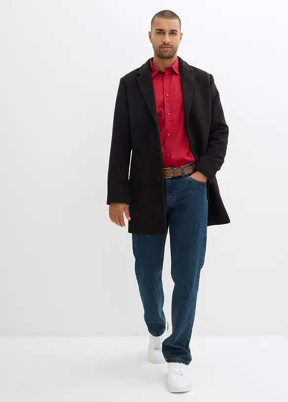 Stretch overhemd, slim fit, bonprix