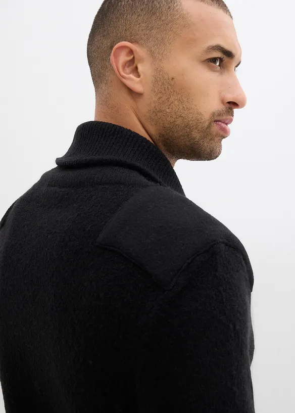 Trui met sjaalkraag, bonprix