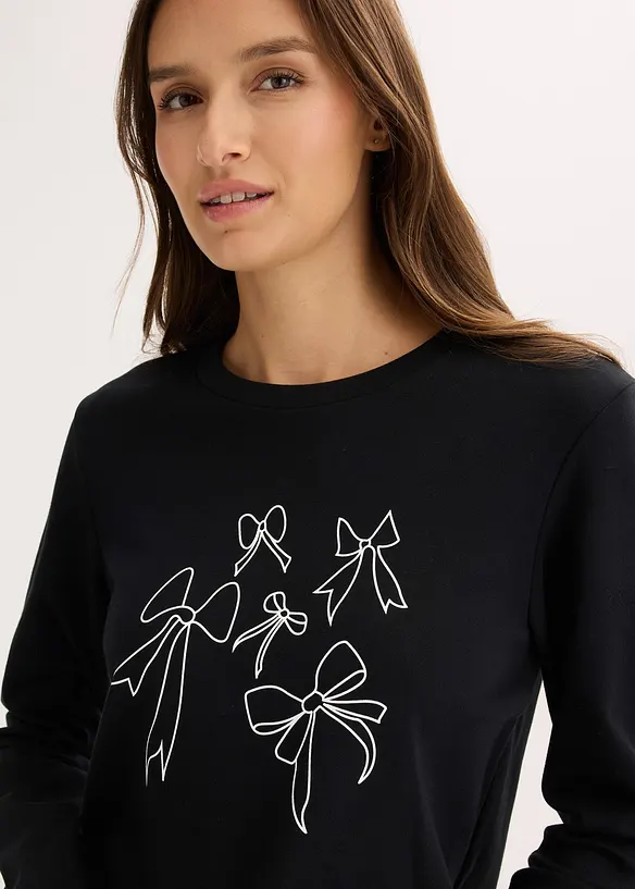 Longsleeve van biologisch katoen, bonprix