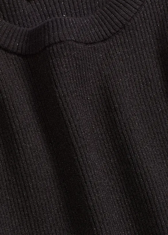 Fijn gebreide trui in een zachte viscosemix, bonprix