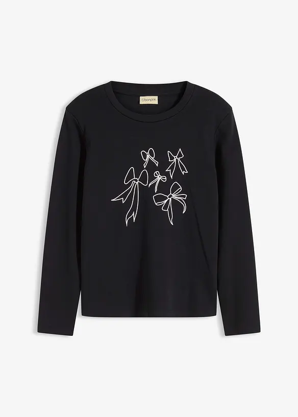 Longsleeve van biologisch katoen, bonprix