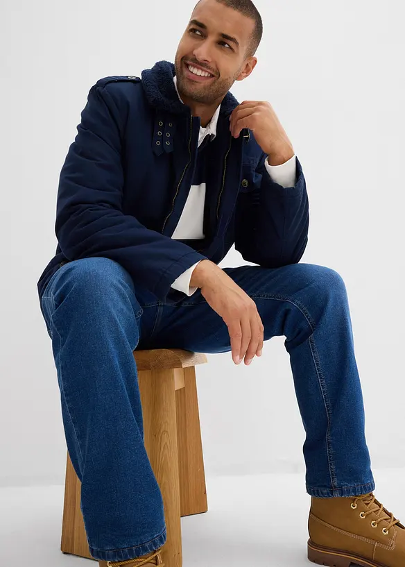 Winterjas met teddy voering, bonprix