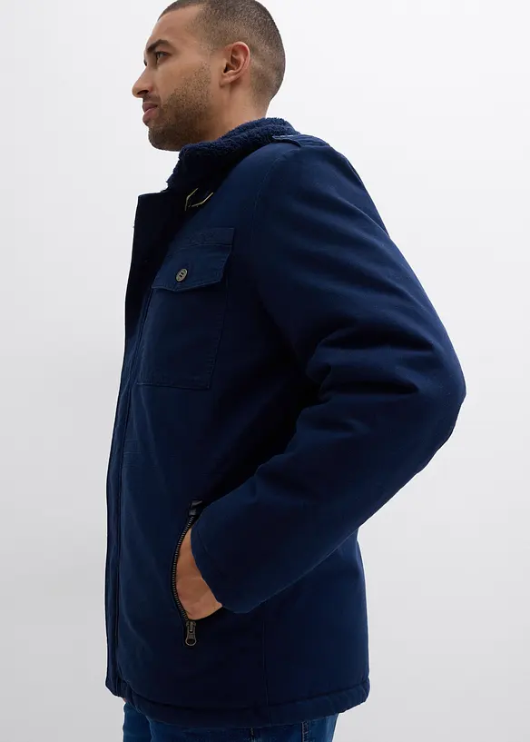 Winterjas met teddy voering, bonprix